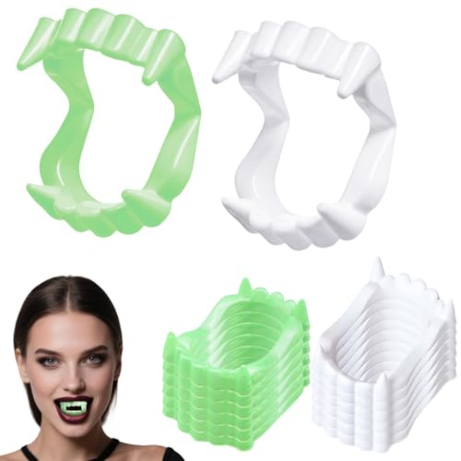 Men'S Vampire Accessories - 12 قطعة من أنياب مصاصي الدماء