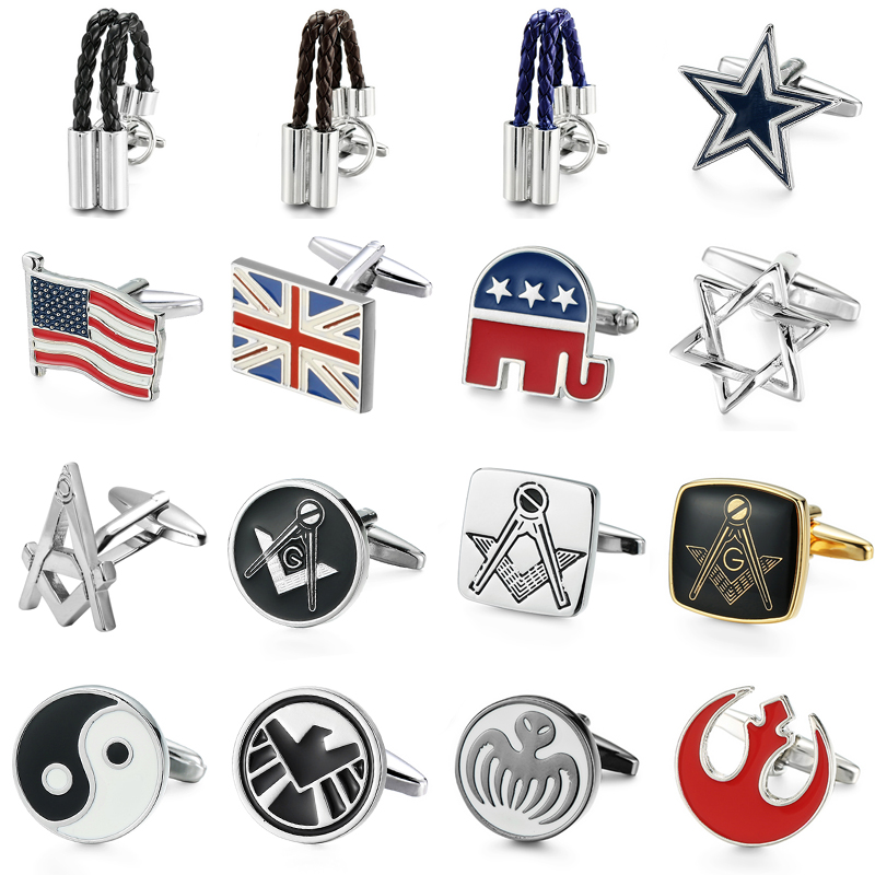 Men'S Accessories High End - أزرار أكمام قميص كلاسيكية فرنسية للرجال