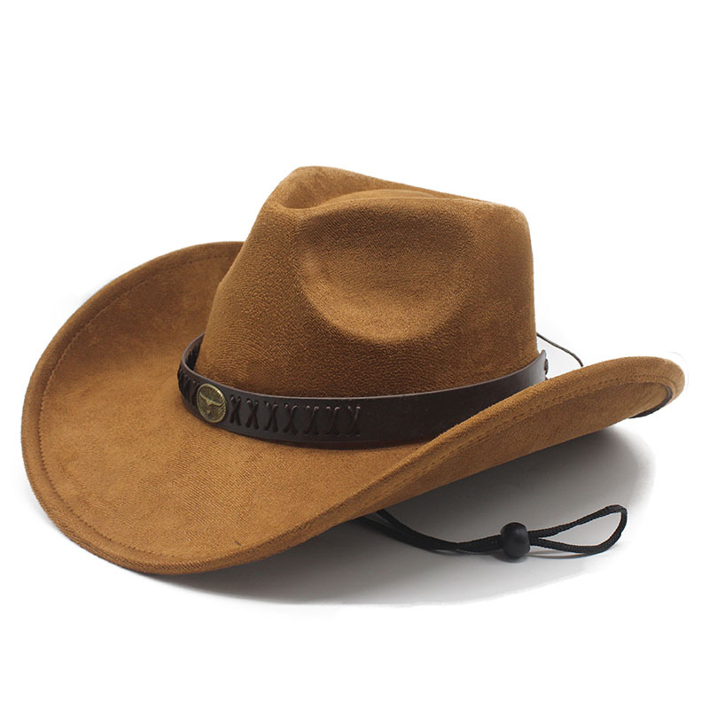 Men'S Accessories Go Outdoors - قبعة فيدورا جديدة من جلد البقر