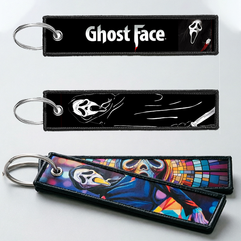 Men'S Accessories Chain - سلسلة مفاتيح GHOST FACE للرجال والنساء،