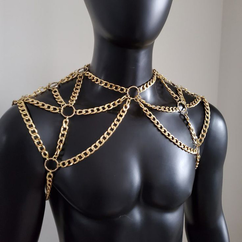 Men'S Accessories Chain - فاسق الرجال الكتف الجسم سلسلة الظهر