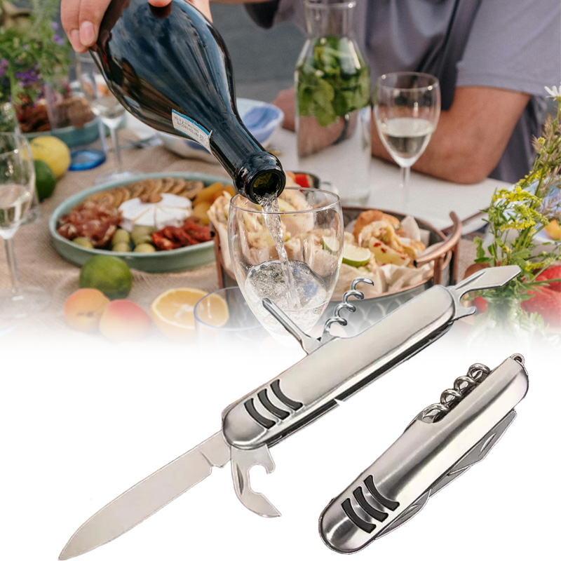 Keychain Multi Tool - 5 في 1 سكين متعدد الأغراض