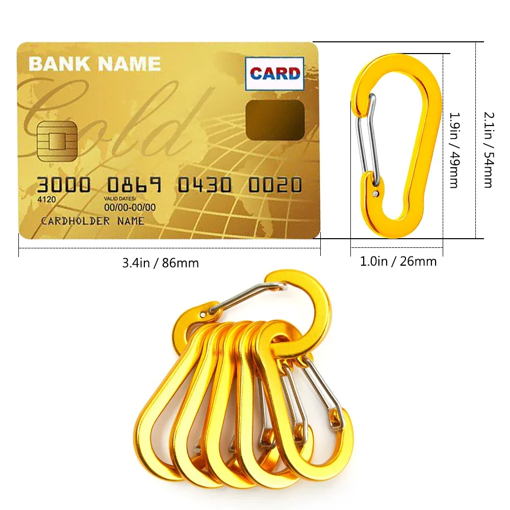 حلقة تسلق كليب مجموعة للسياحة  - مراجعة Keychain Multi Tool وسعره