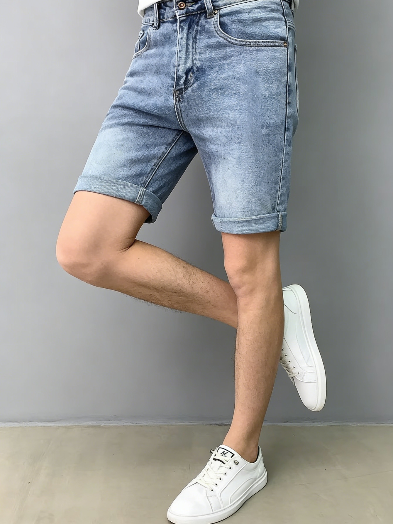 شورت جينز رجالي كلاسيكي أزرق م - مراجعة Men Accessories To Wear وسعره