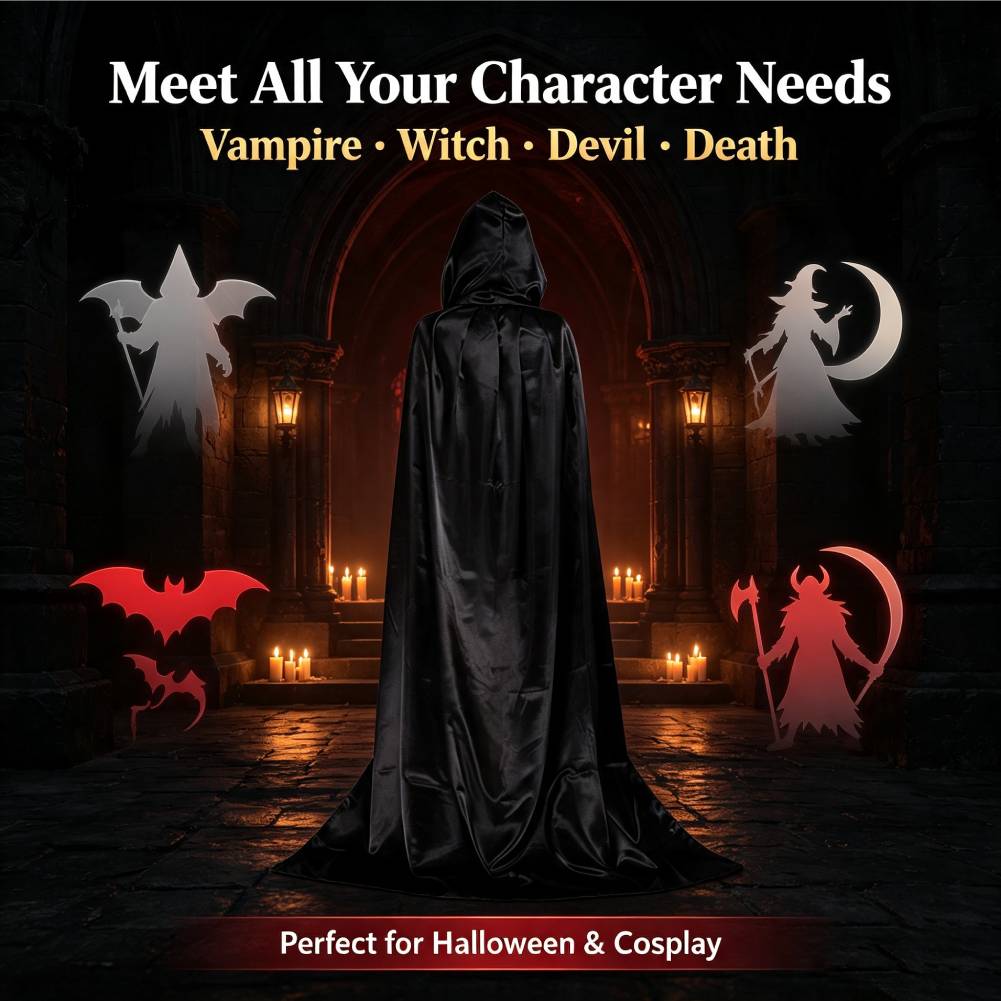 عباءات الهالوين للنساء والرجال - مراجعة Men'S Vampire Accessories وسعره