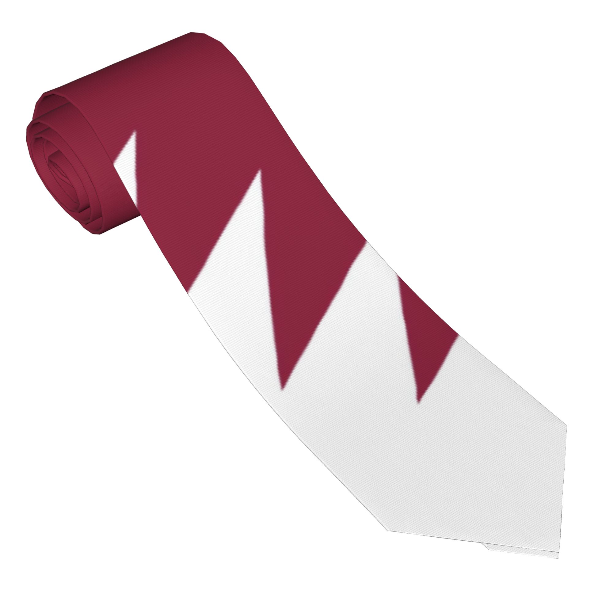 ربطة عنق بشعار علم قطر، ربطات  - مراجعة Men Accessories Qatar وسعره
