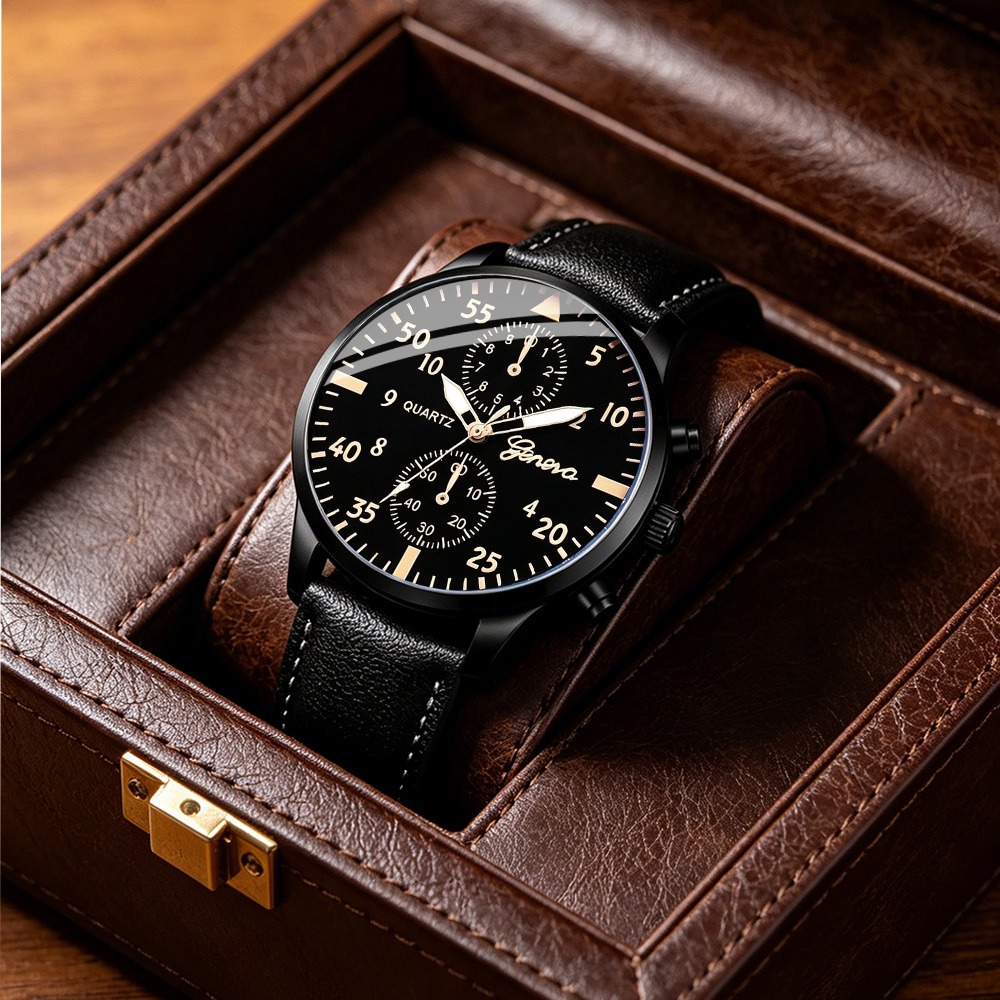 طقم أنيق مكون من 4 قطع للرجال  - مراجعة Men Accessories Ring And Bracelet وسعره
