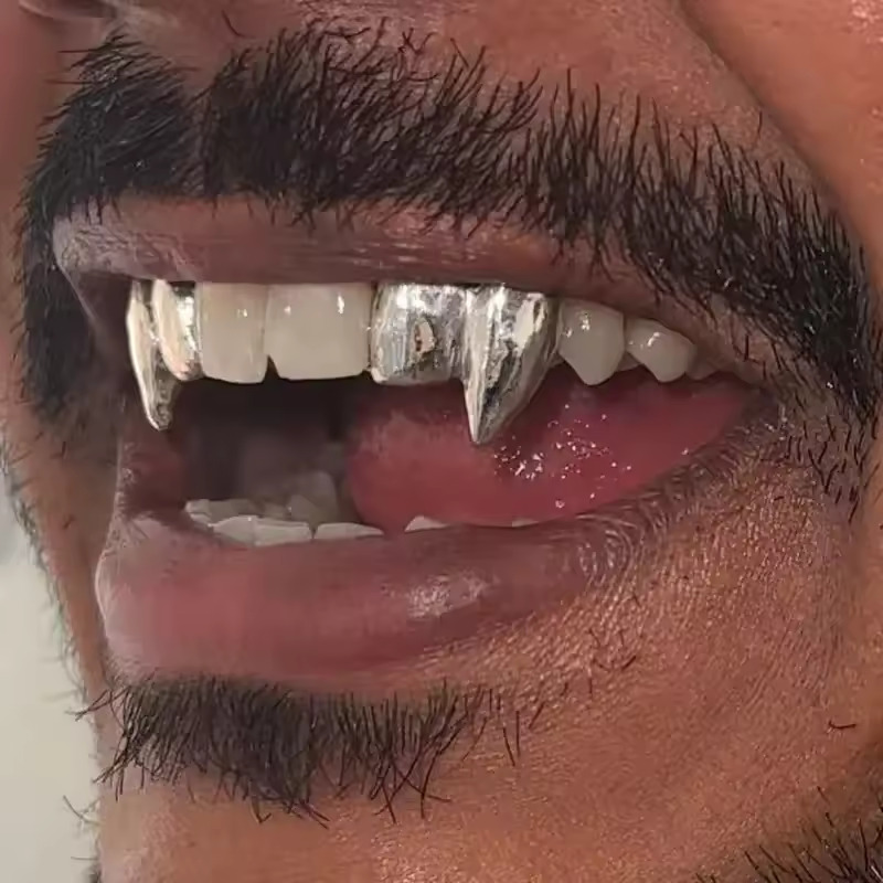 TOPGRILLZ مصاص دماء لتقوم بها  - مراجعة Men'S Vampire Accessories وسعره