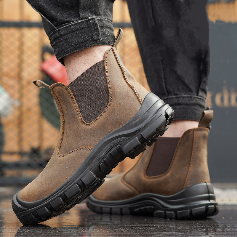 أغطية أصابع القدم الفولاذية لل - مراجعة Men'S Accessories Leather وسعره