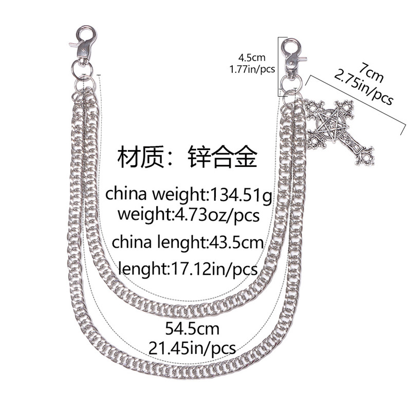 موضة الشرير السراويل المعدنية  - مراجعة Men'S Accessories Chain وسعره