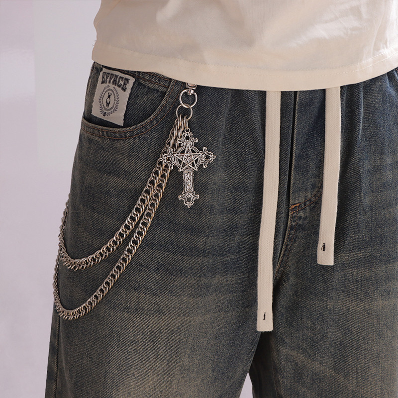 موضة الشرير السراويل المعدنية  - مراجعة Men'S Accessories Chain وسعره