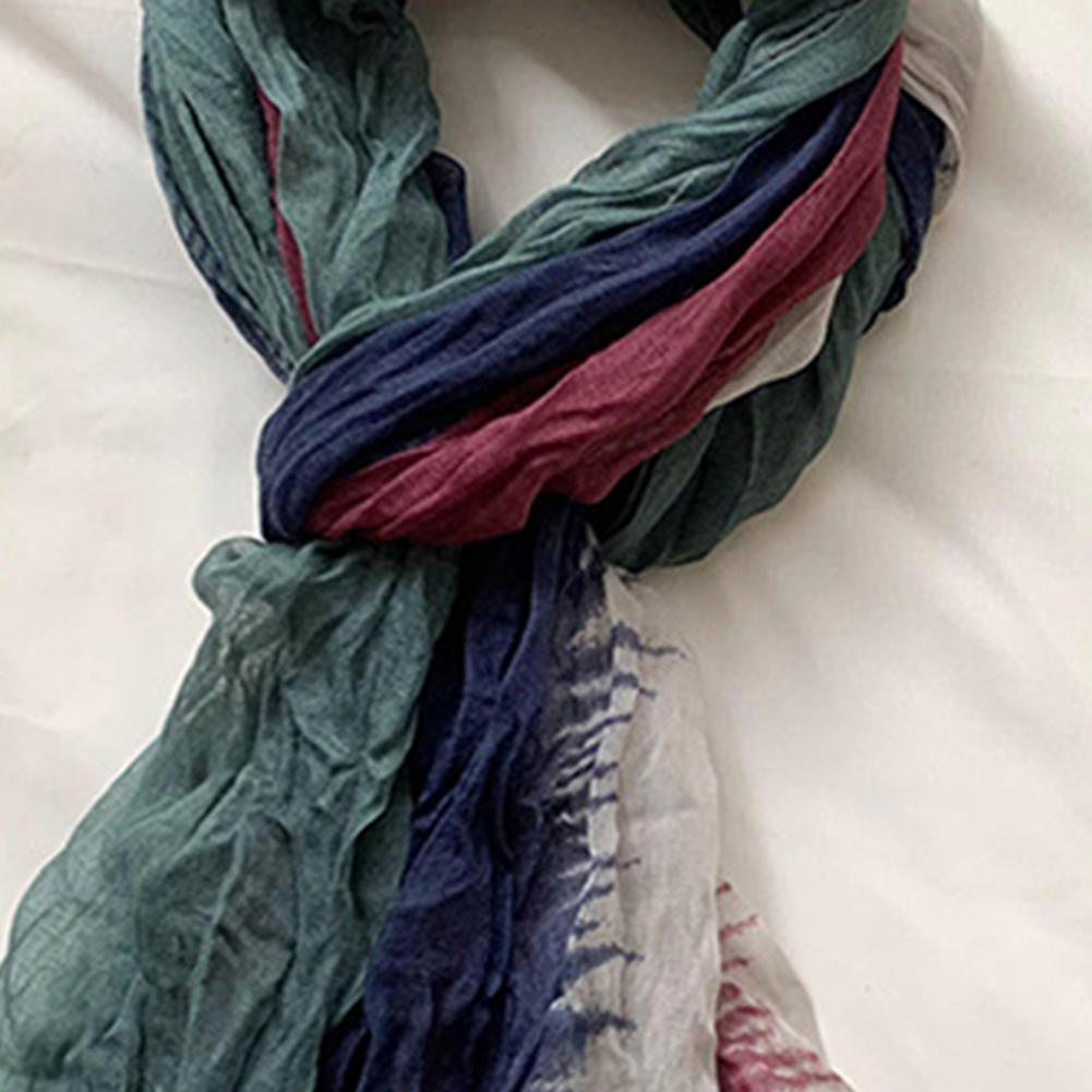 وشاح رقبة دافئ بتدرج لوني مزدو - مراجعة Men Accessories To Wear وسعره