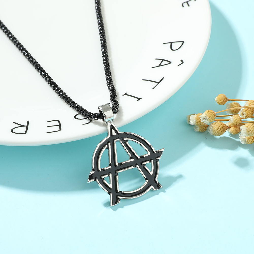قلادة رمزية بحرف A من فيلم الم - مراجعة Men'S Accessories And Jewelry وسعره