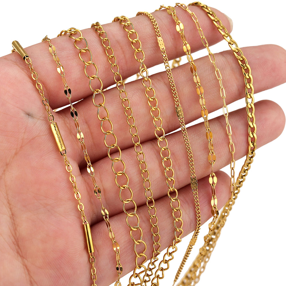 سلاسل طويلة من الفولاذ المقاوم - مراجعة Men'S Accessories Chain وسعره