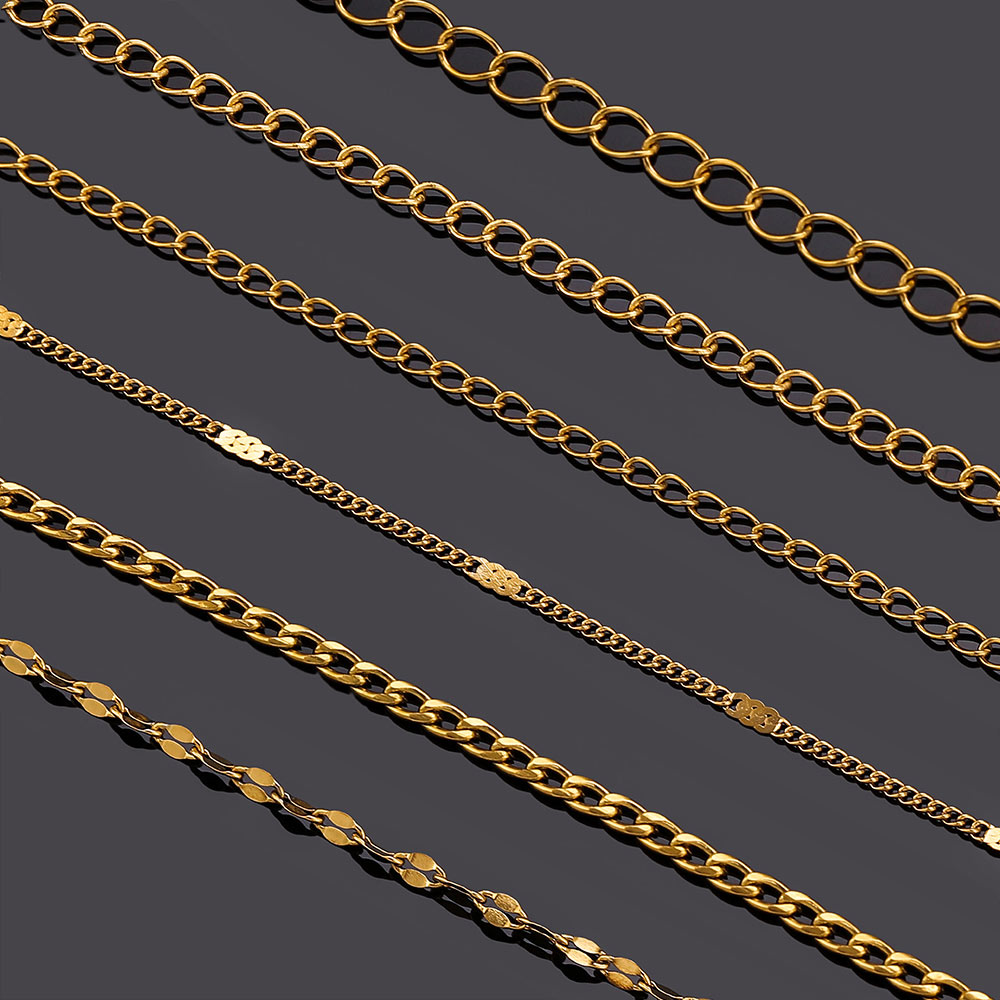 سلاسل طويلة من الفولاذ المقاوم - مراجعة Men'S Accessories Chain وسعره