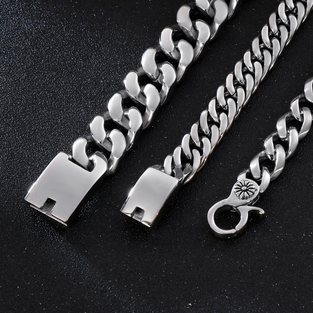 KALEN 22 سنتيمتر المقاوم للصدأ - مراجعة Men Accessories Ring And Bracelet وسعره
