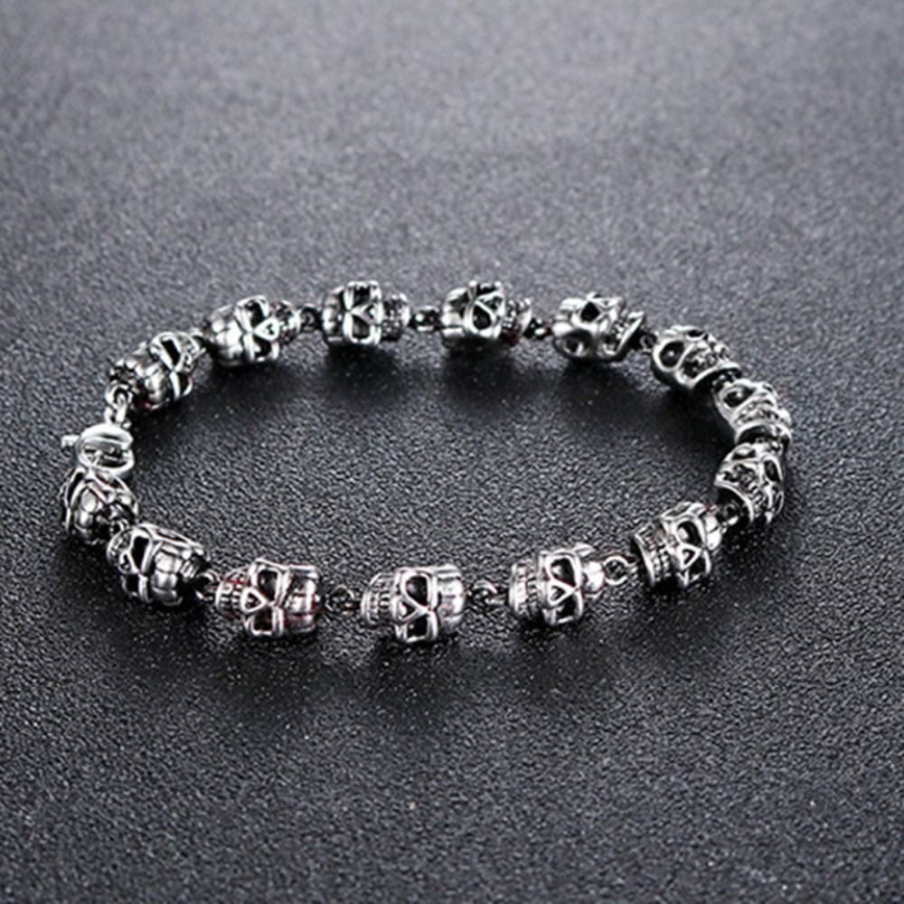 أساور خرزية إبداعية من سبيكة م - مراجعة Men Accessories Ring And Bracelet وسعره