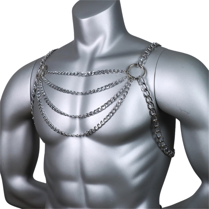 الرجال مثير الجسم المعدني الصد - مراجعة Men'S Accessories Chain وسعره
