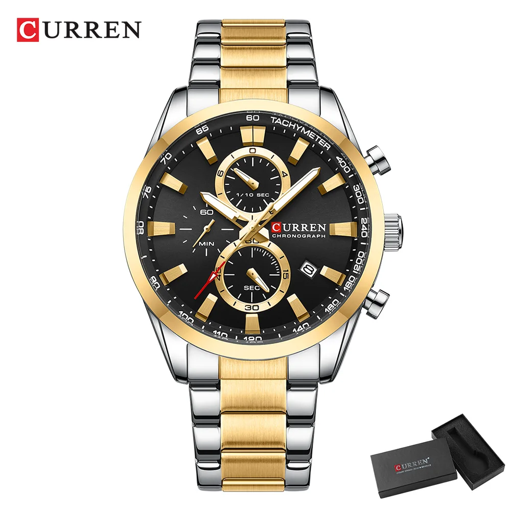 CURREN ساعات كوارتز كرونو رياض - مراجعة Men'S Accessories And Jewelry وسعره