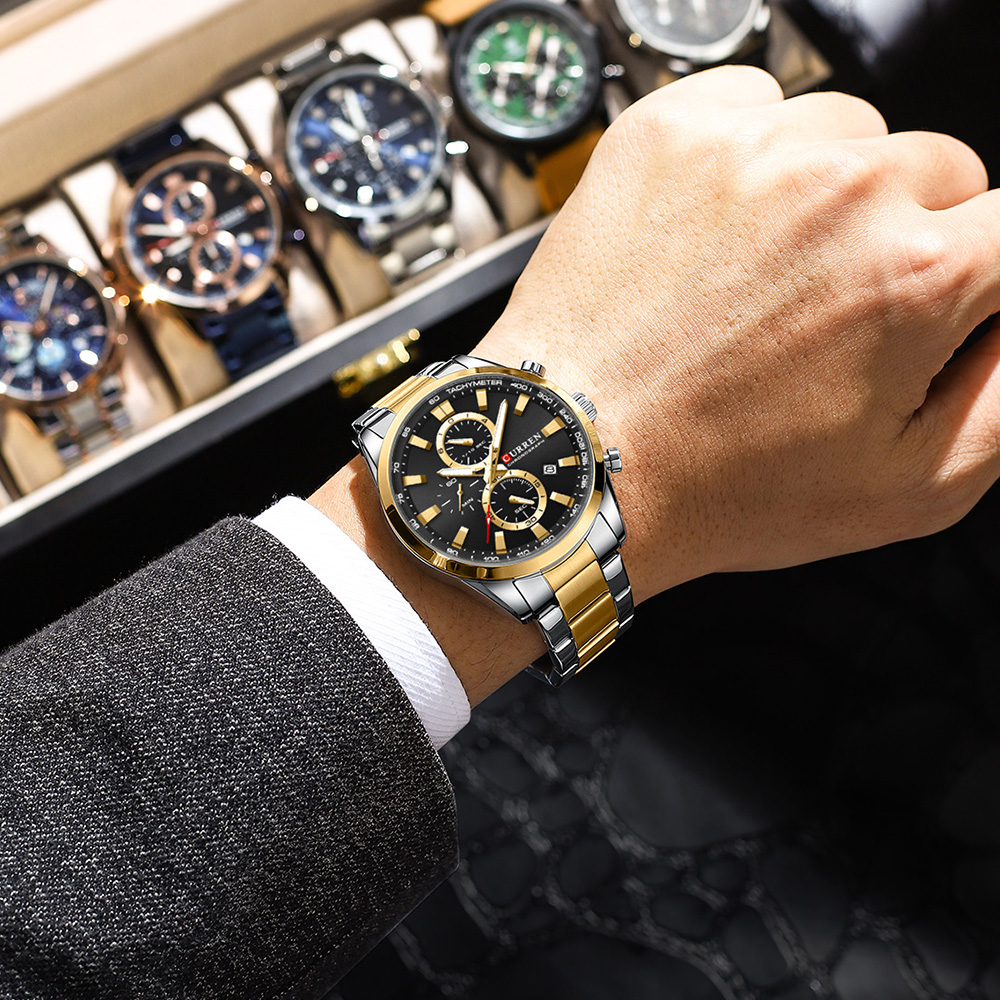 CURREN ساعات كوارتز كرونو رياض - مراجعة Men'S Accessories And Jewelry وسعره