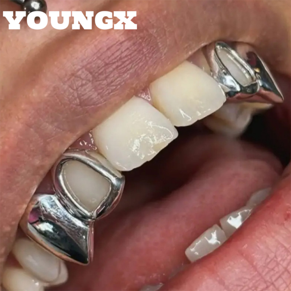 YOUNGX الهيب هوب مزدوجة الجوف  - مراجعة Men'S Vampire Accessories وسعره