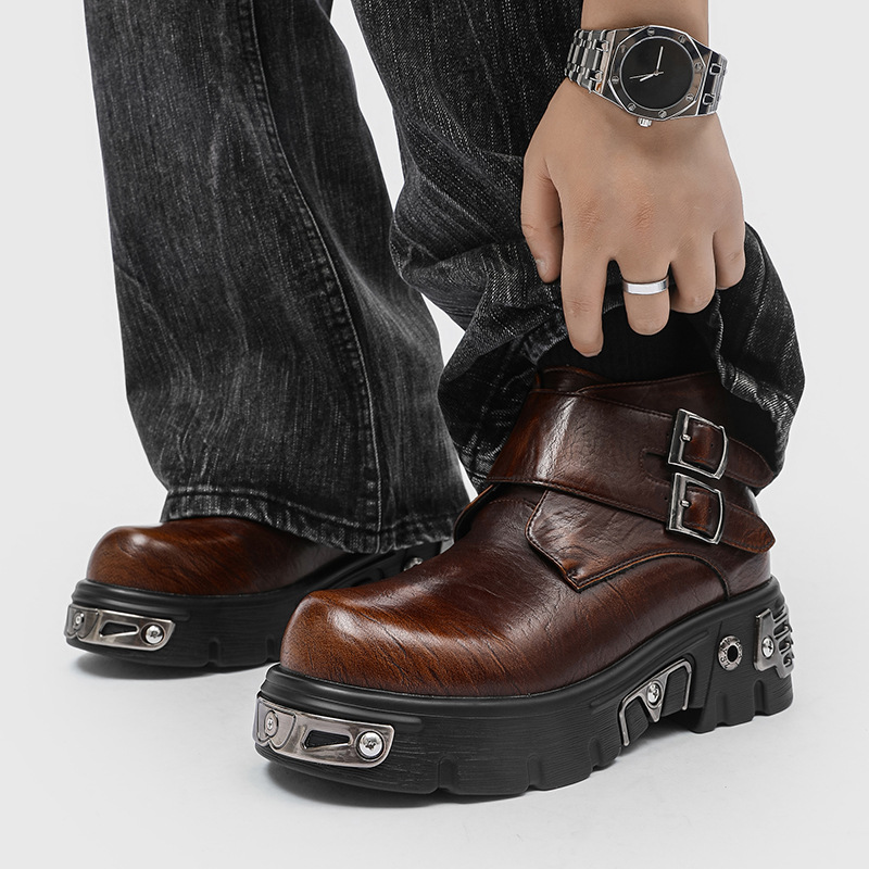 أحذية رجالية كبيرة الحجم على ا - مراجعة Men'S Accessories Leather وسعره
