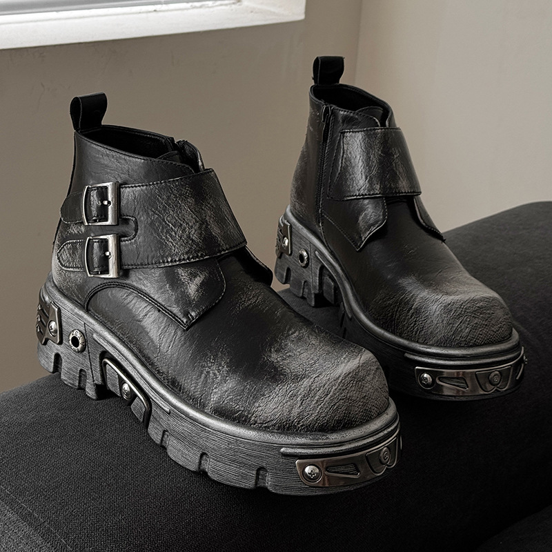 أحذية رجالية كبيرة الحجم على ا - مراجعة Men'S Accessories Leather وسعره