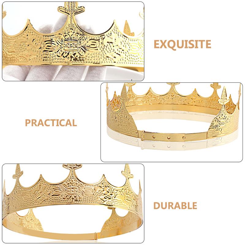 التيجان الملك الرجال الكبار زي - مراجعة Men'S Vampire Accessories وسعره