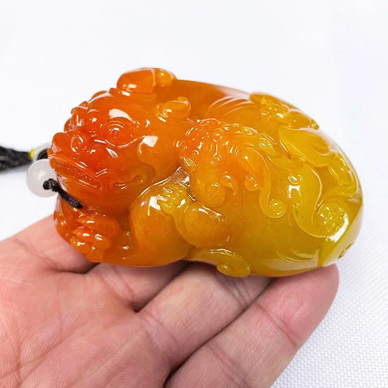 الطبيعية هوانغ Longyu Pixiu قل - مراجعة Men'S Accessories Chain وسعره
