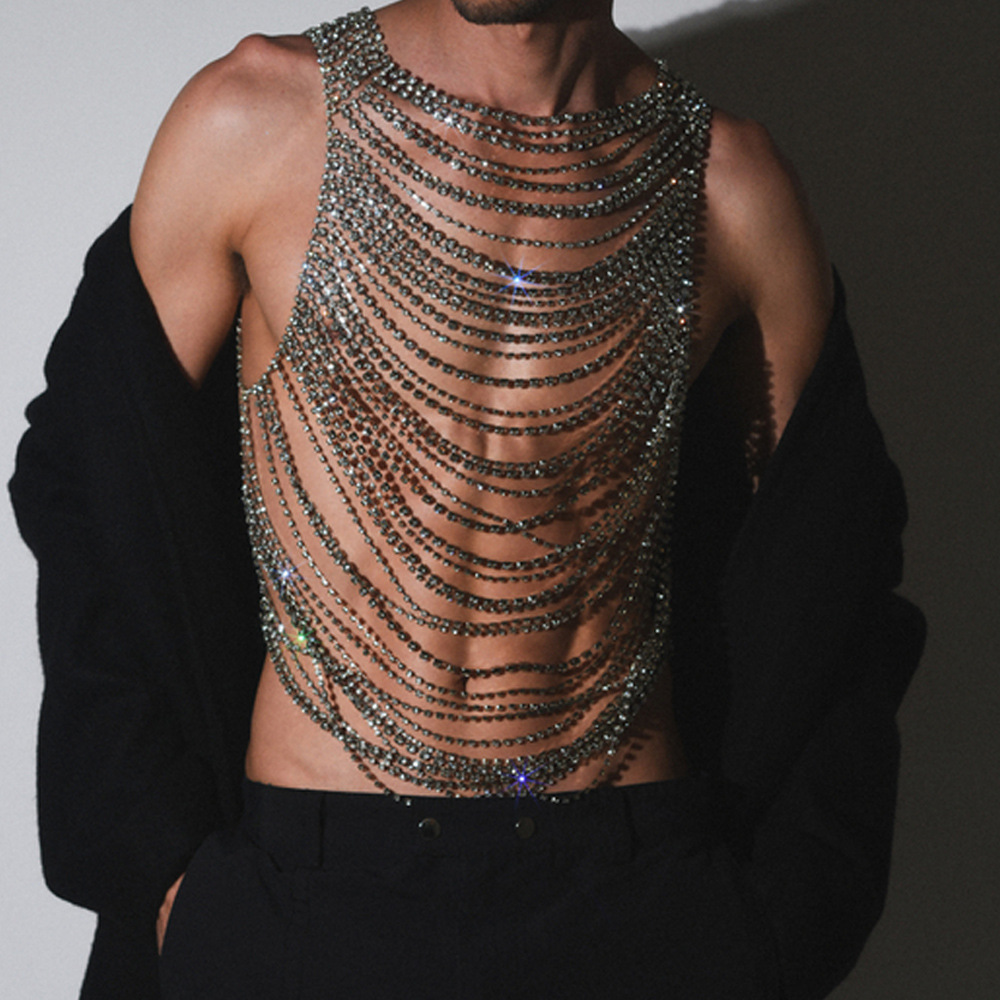 ملابس داخلية عصرية فاخرة للرجا - مراجعة Men'S Accessories Chain وسعره